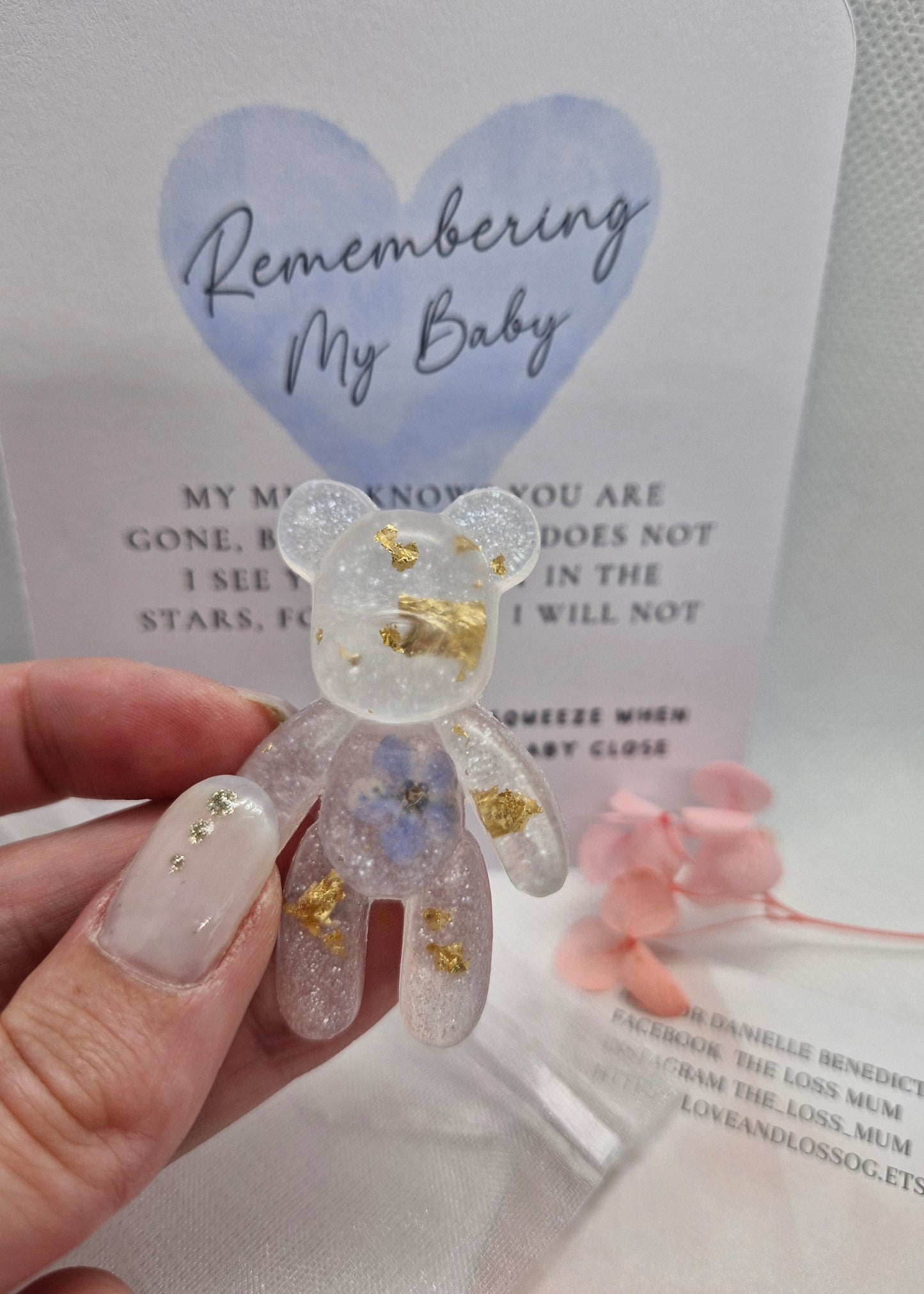 Donate a pocket bear to a new loss mama